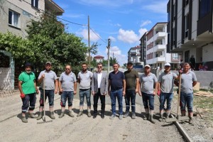Başkan Çetin, Üstyapı Çalışmaları ve Kazak Gölü Mesire Alanı’nda İncelemelerde Bulundu